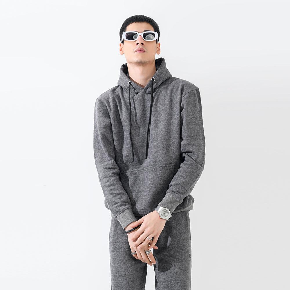 Charcoal Fleece Tracksuit - Image 3