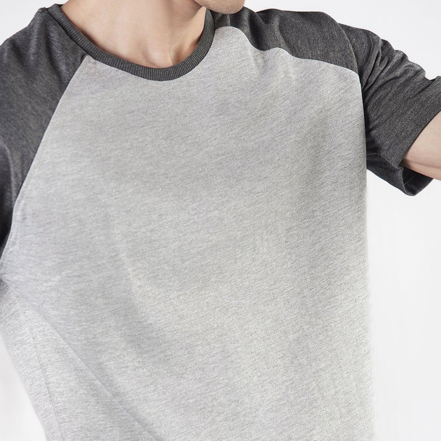 Charcoal Grey Raglan - Image 3