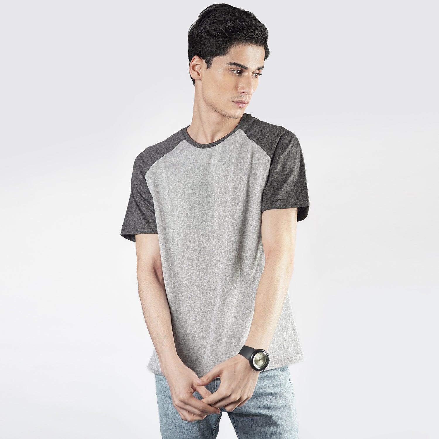 Charcoal Grey Raglan - Image 4