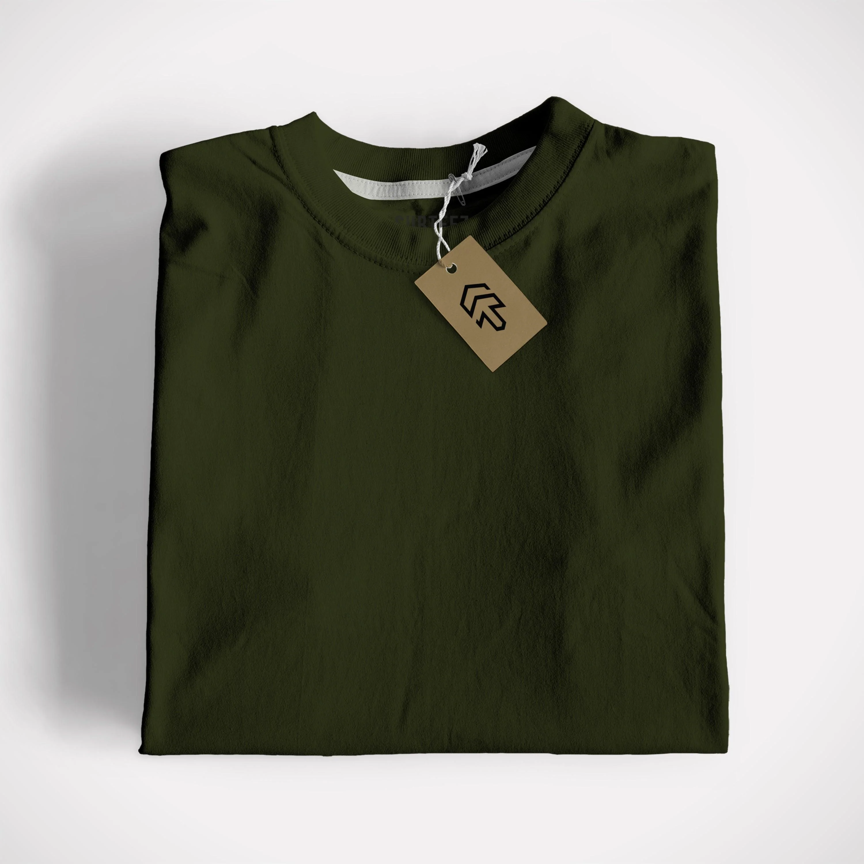 Olive Basic Tee - Image 5