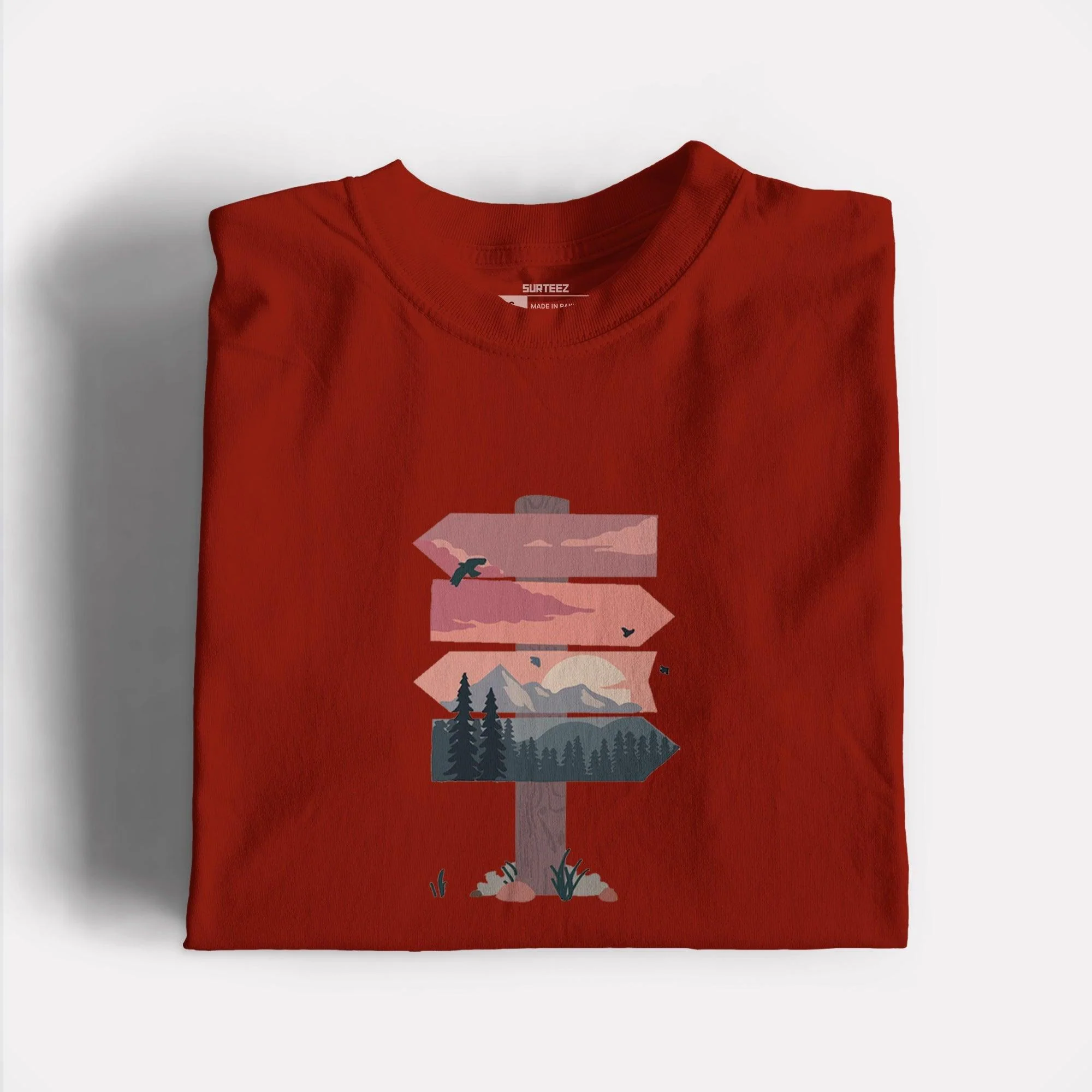 Direction Forest Graphic Tshirt - Image 3