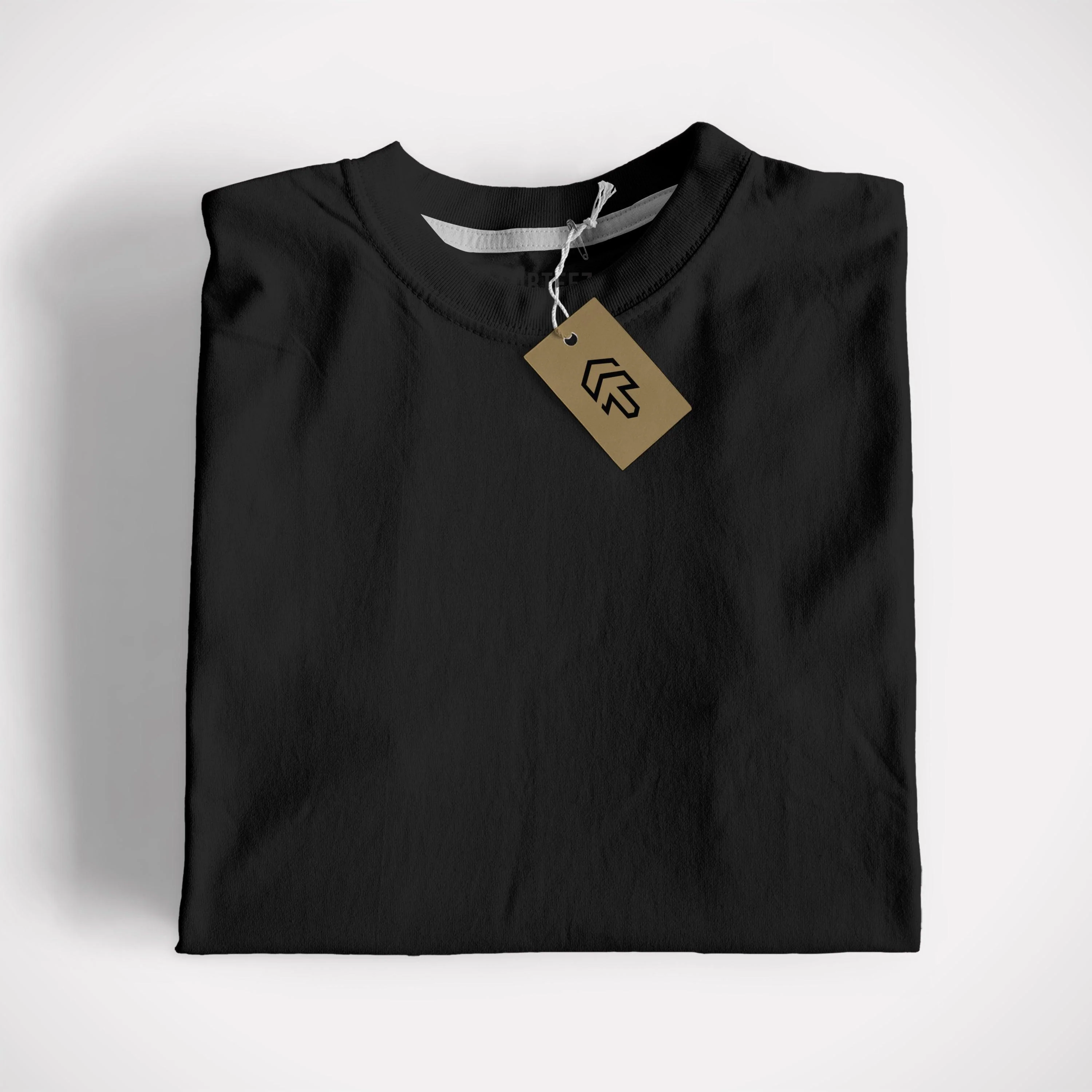 Jet Black Basic Tee - Image 6