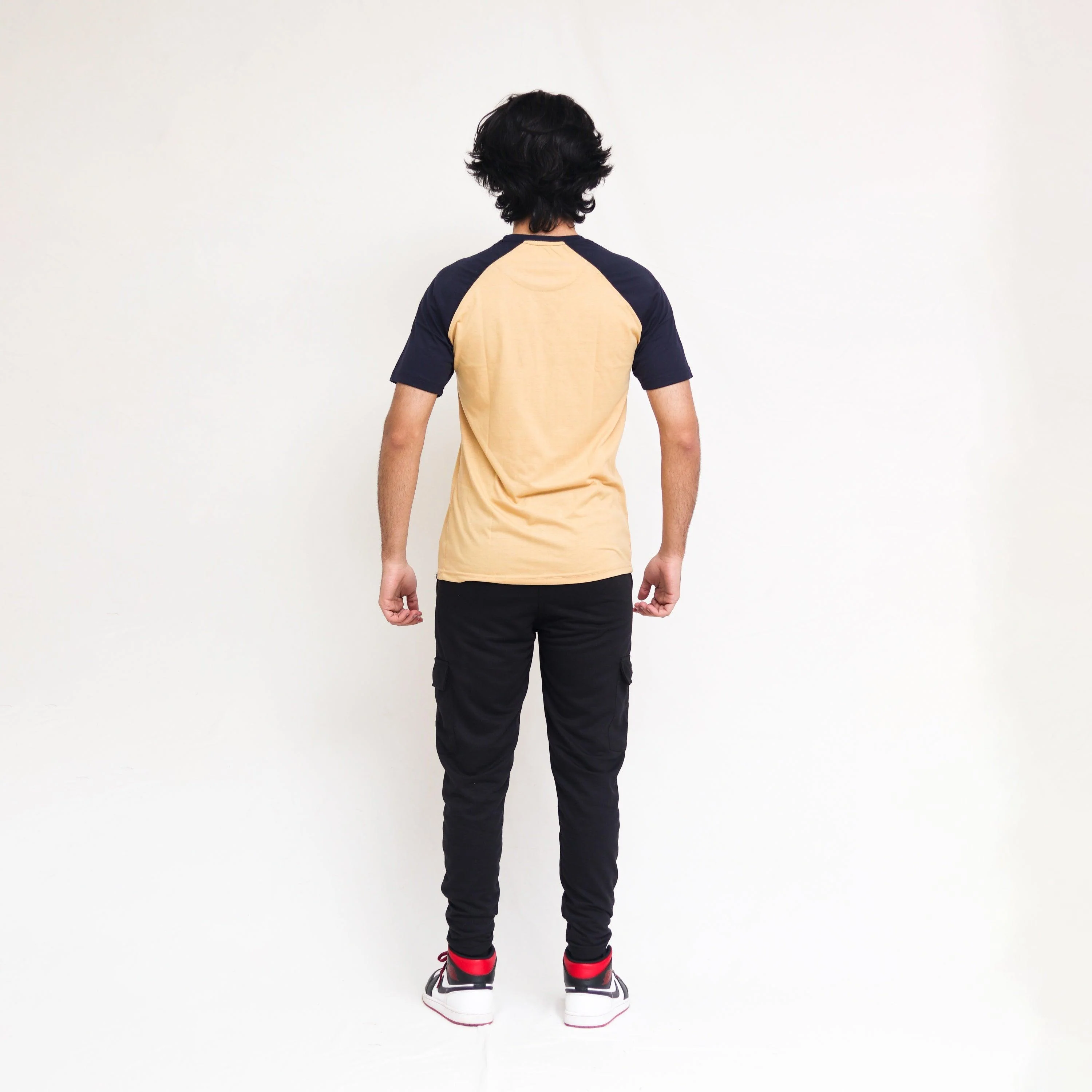 Khaki Navy Raglan - Image 3