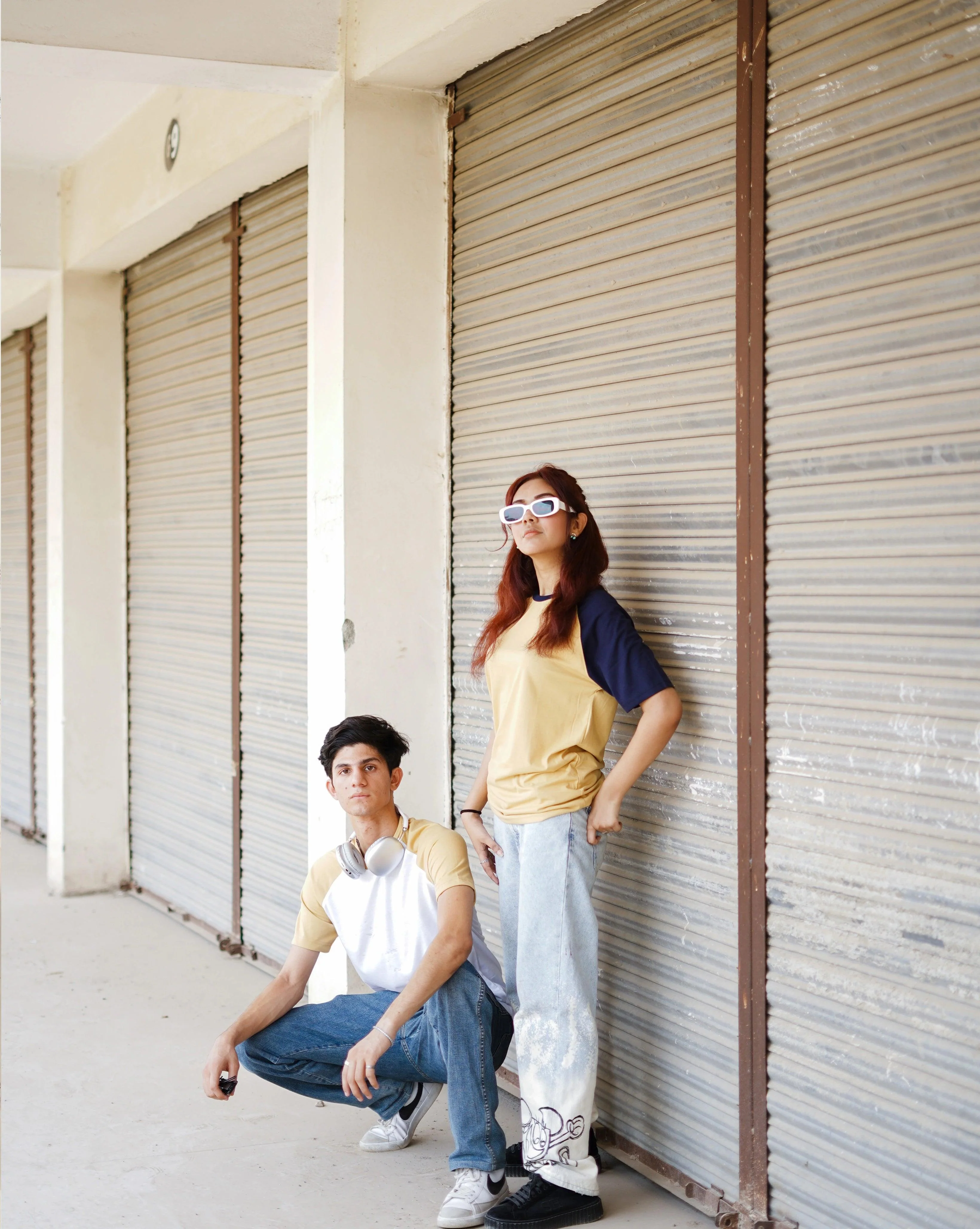Khaki Navy Raglan - Image 4