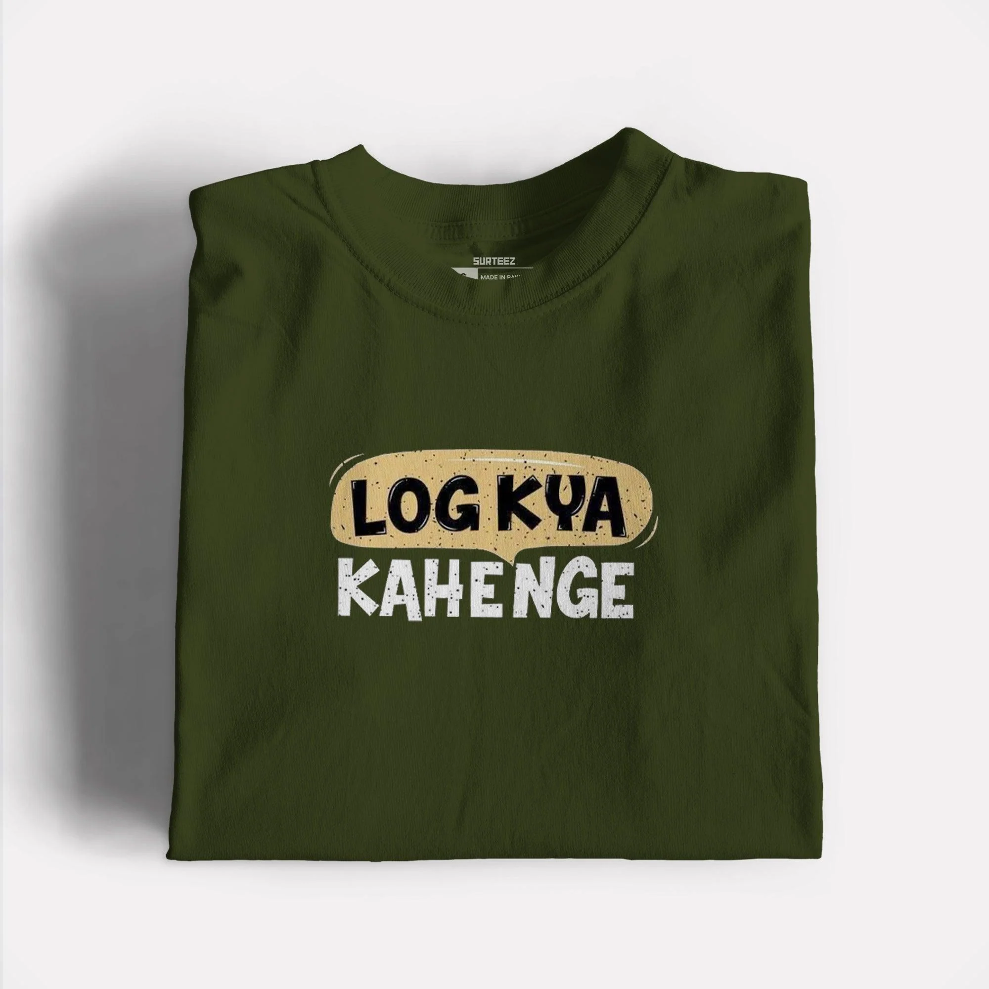 Log Kya Kahenge Graphic Tshirt - Image 2