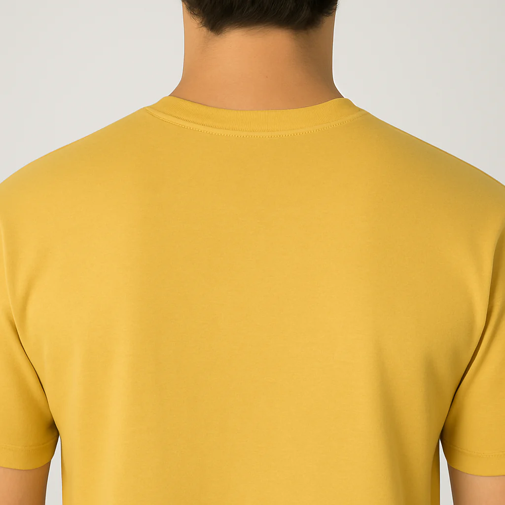 Oversize Mustard Tee - Image 2