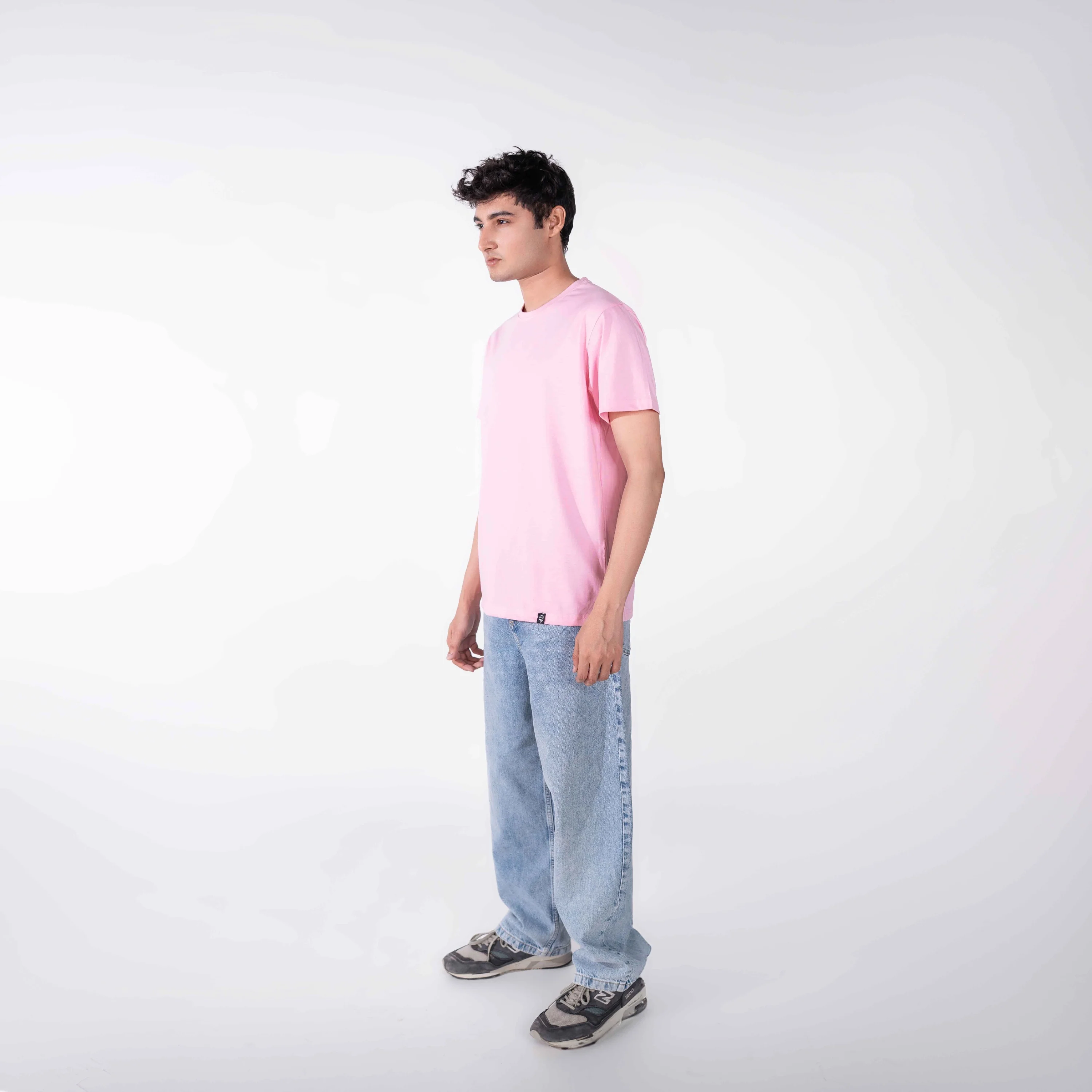 Pink Basic Tee - Image 4