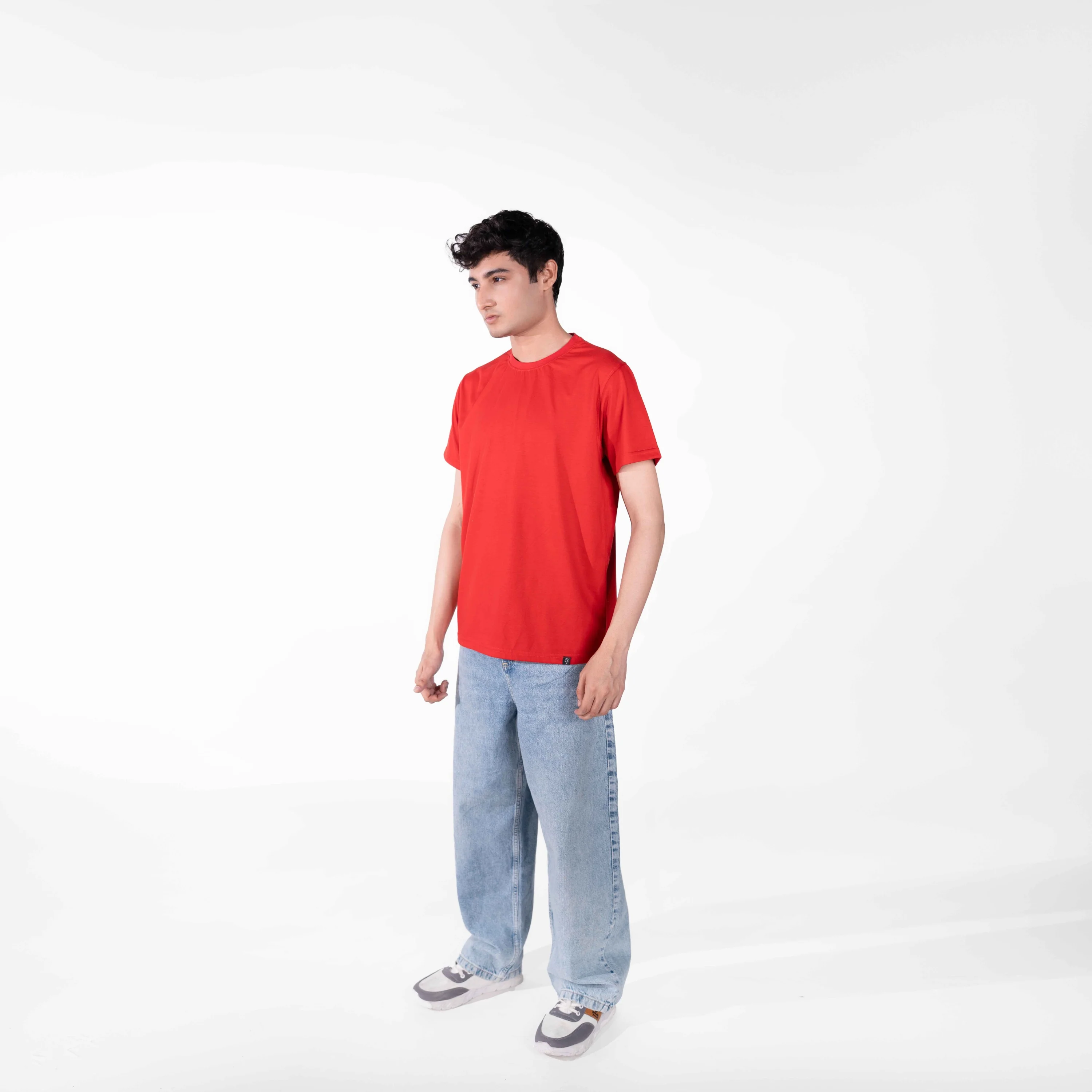 Red Basic Tee - Image 3