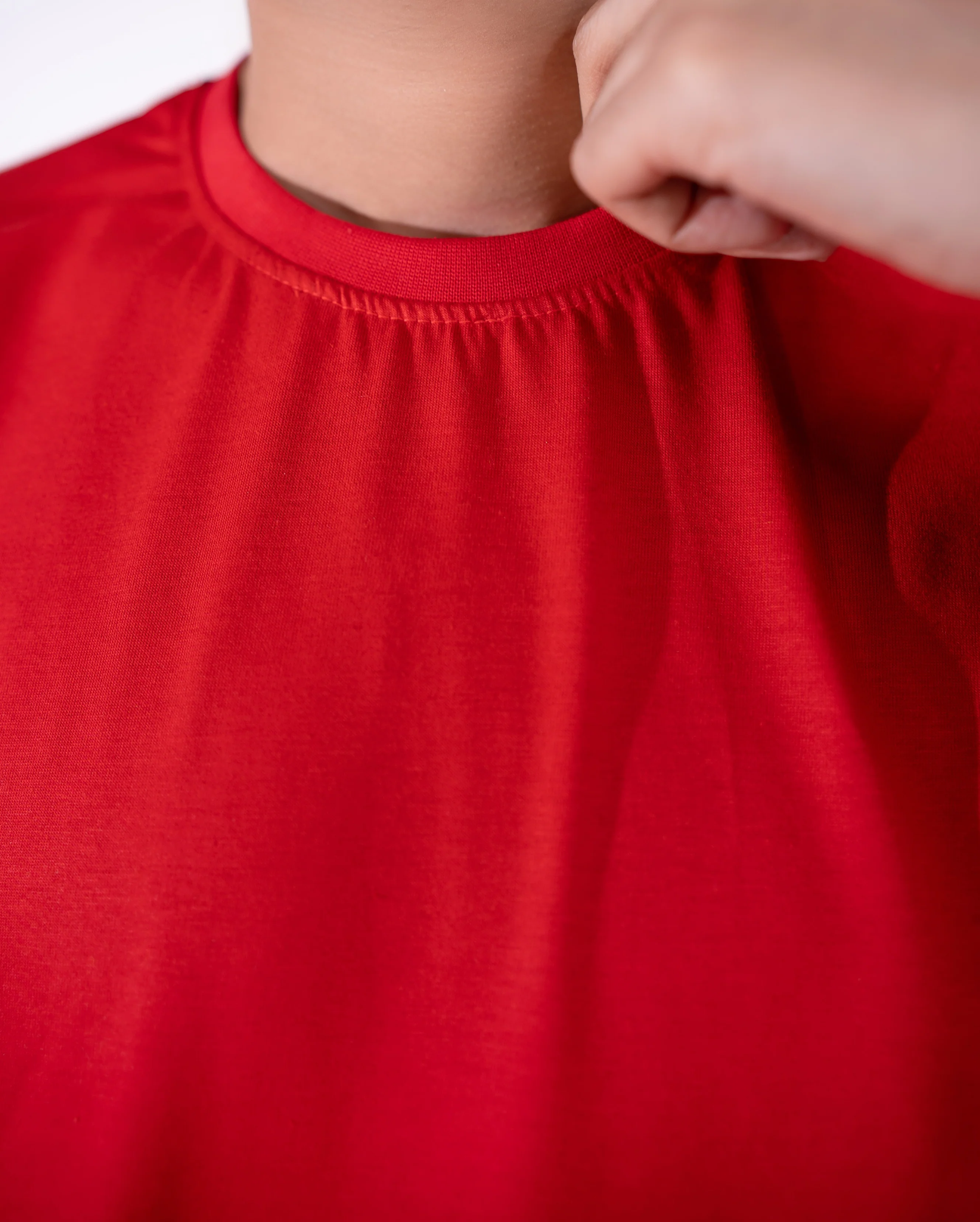 Red Basic Tee - Image 4