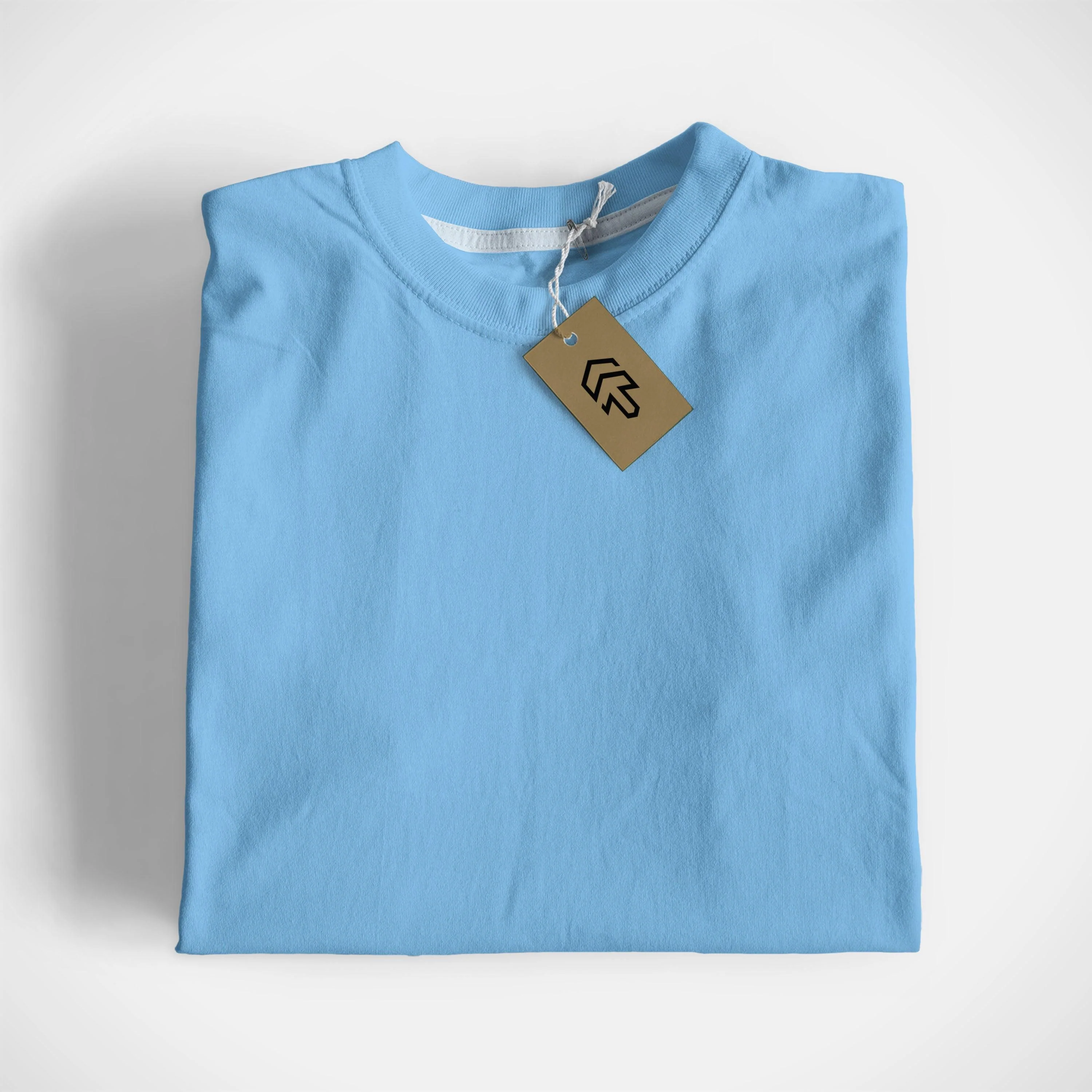 Sky Blue Basic Tee - Image 5