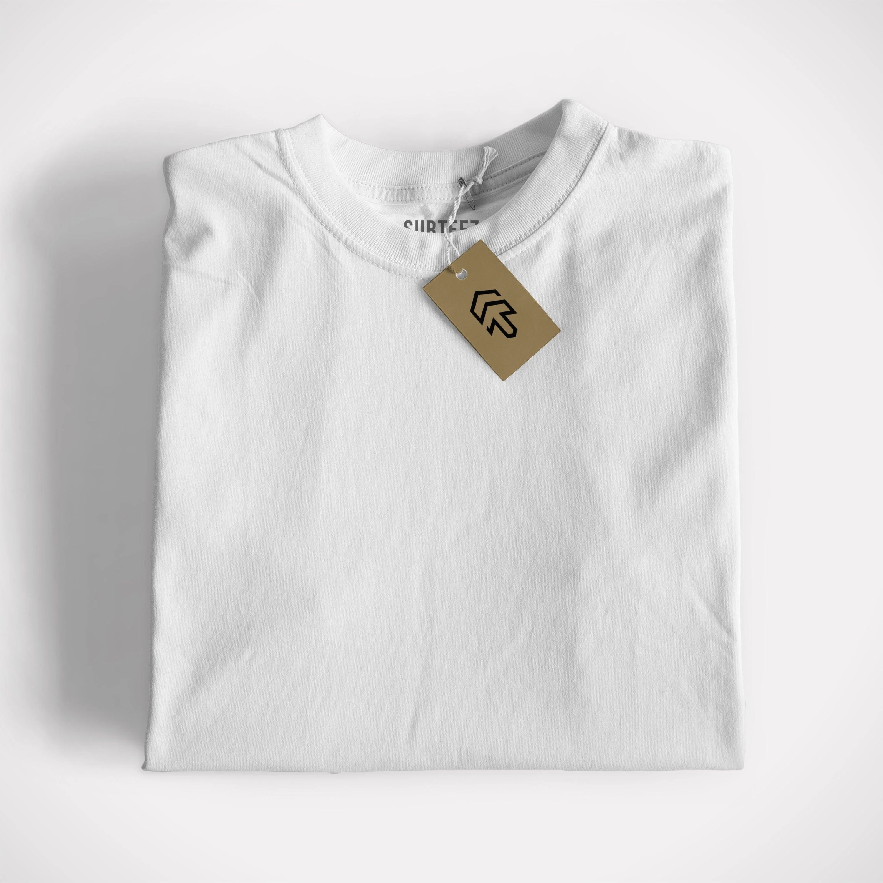 White Basic Tee - Image 4