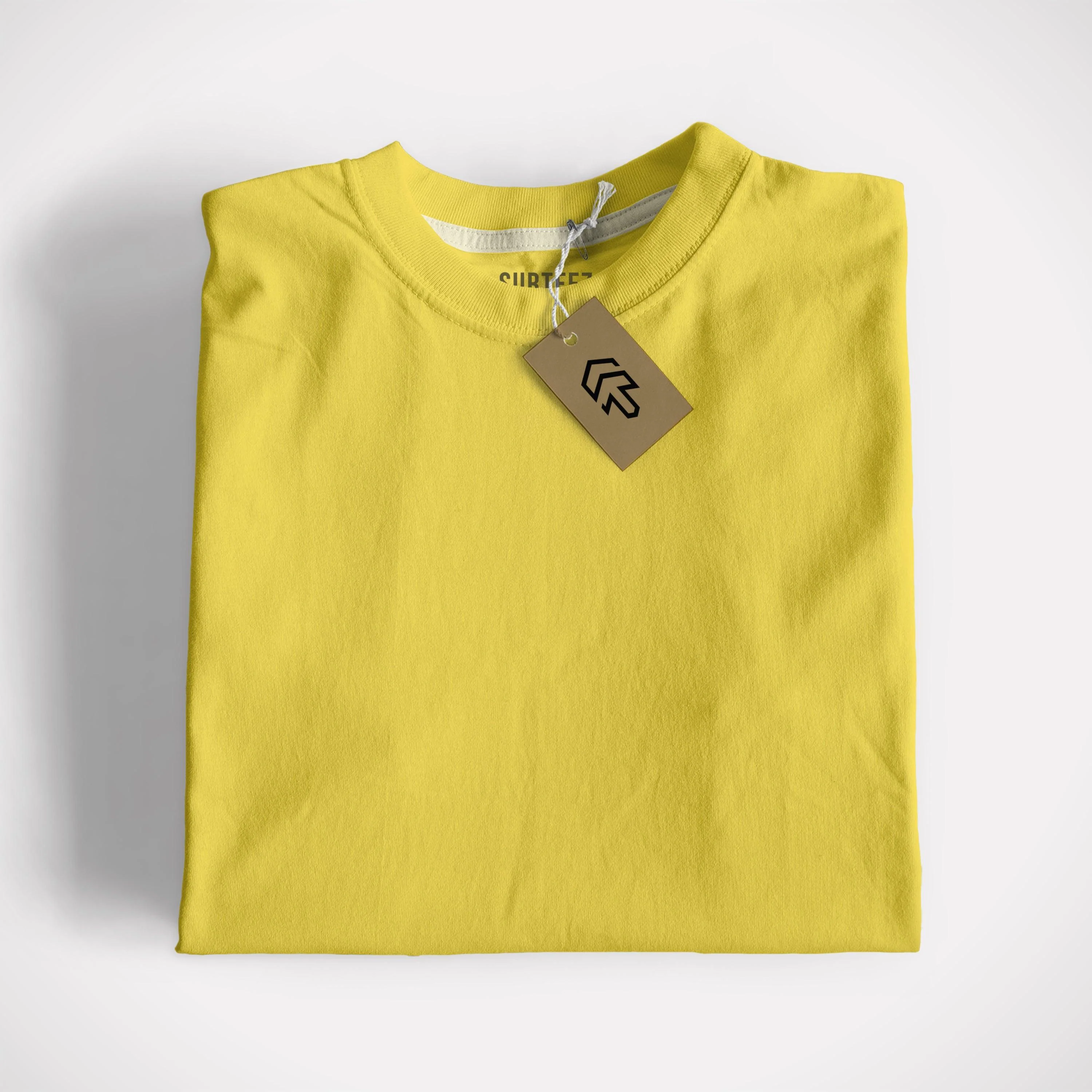 Yellow Basic Tee - Image 5